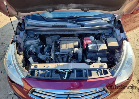 2019 Mitsubishi Mirage G4 Es z USA, uszkodzony, nr VIN ML32F3FJ5KHF02165